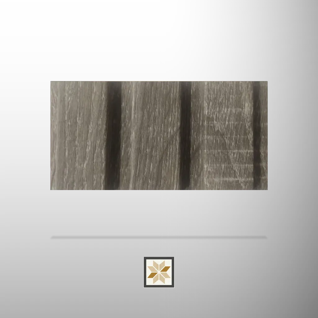 9x0.39 feet | 18 mm Brown Wood louvers (suitable for Bedroom, Living Room, Office, Retail) | LV-22680