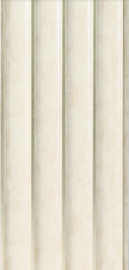 8x0.41 feet | 12 mm Cream louvers (suitable for Bedroom, Hotel, Living Room, Office, Restaurant, TV Cabinet) | LV-22866