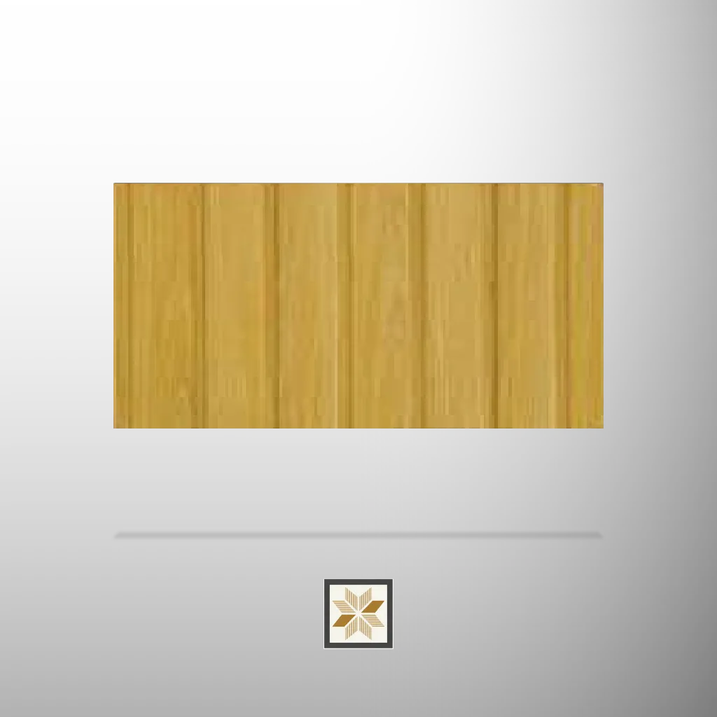 10x1.1 feet | 12 mm Brown Wood louvers (suitable for Bedroom, Hotel, Kitchen, Living Room, Office, Restaurant) | LV-23073-C