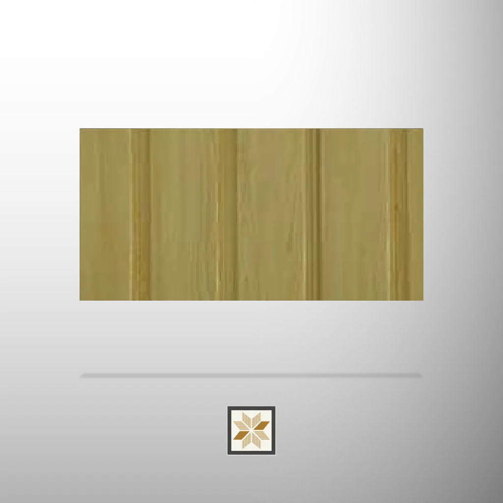 10x1.1 feet | 12 mm Yellow Wood louvers (suitable for Bedroom, Hotel, Kitchen, Living Room, Office, Restaurant) | LV-22994-B