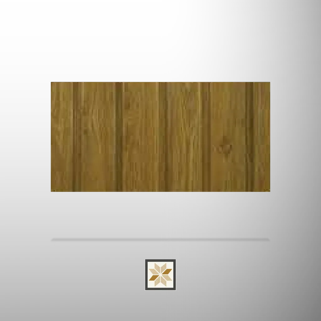 10x1.1 feet | 12 mm Brown Wood louvers (suitable for Bedroom, Hotel, Kitchen, Living Room, Office, Restaurant) | LV-23222-C