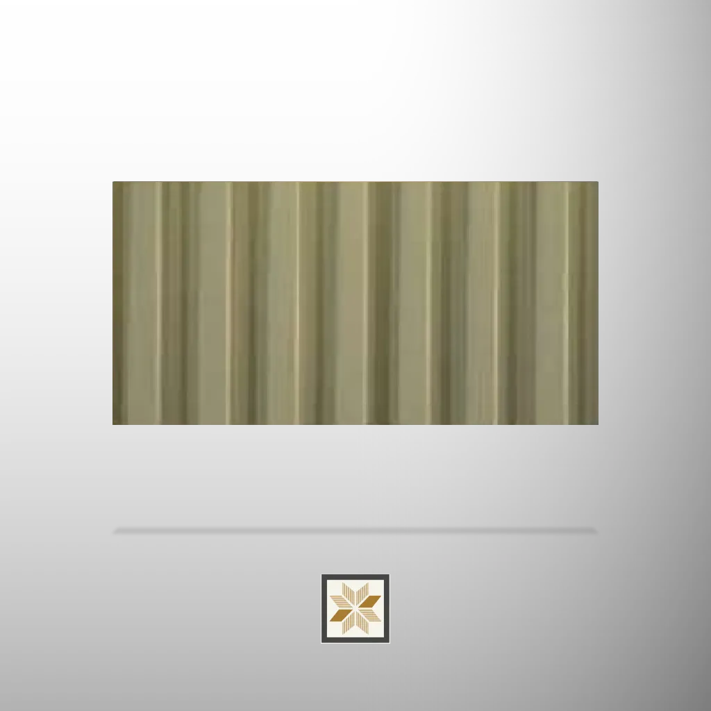 10x0.68 feet | 20 mm Gold Wood louvers (suitable for Bedroom, Hotel, Kitchen, Living Room, Office, Restaurant) | LV-23011-C