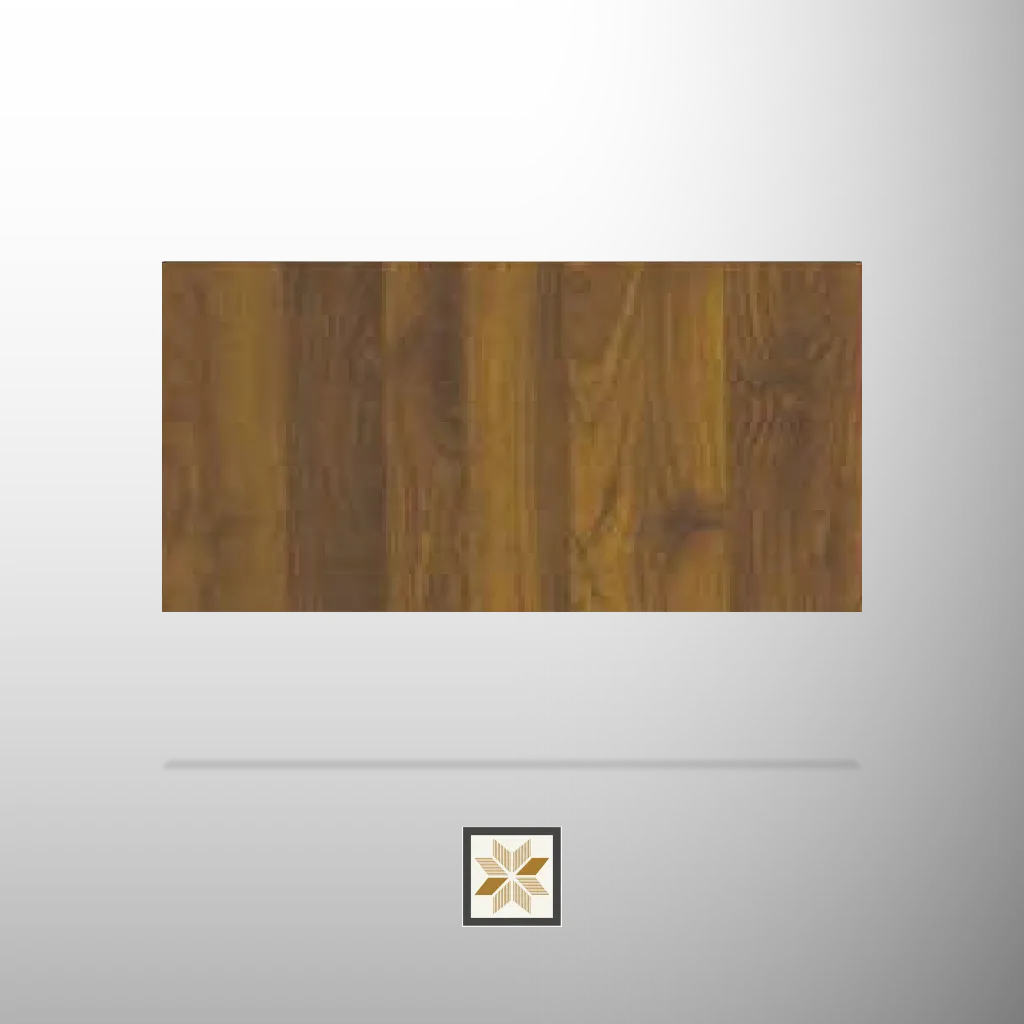 10x1.3 feet | 1.1 mm Brown Wood louvers (suitable for Bedroom, Hotel, Kitchen, Living Room, Office, Restaurant) | LV-23103-E