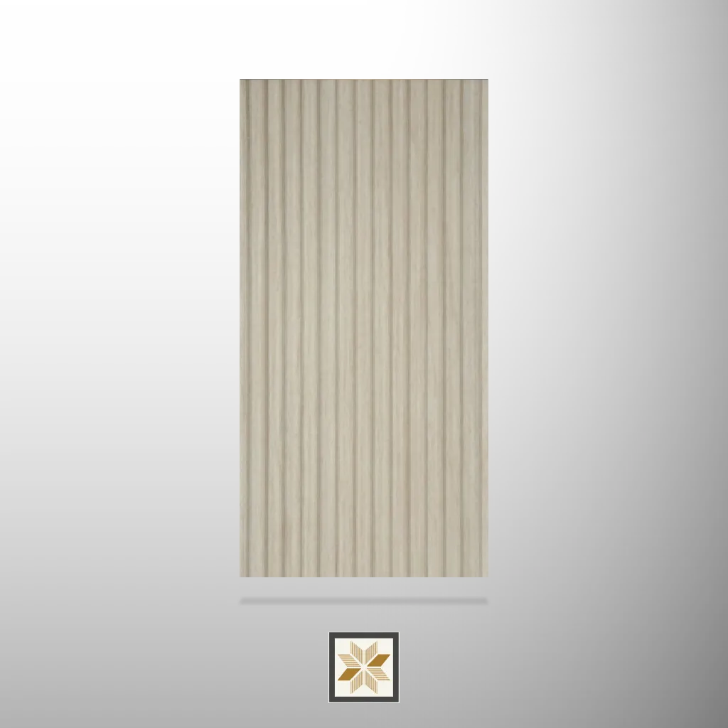 9.5x0.41 feet | 9 mm White louvers (suitable for Bedroom, Hotel, Kitchen, Living Room, Office, Restaurant) | LV-23089