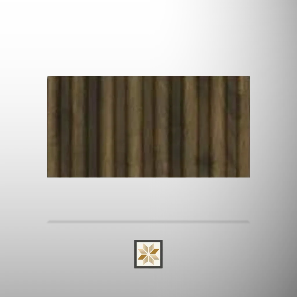 10x0.7 feet | 20 mm Brown Wood louvers (suitable for Bedroom, Hotel, Kitchen, Living Room, Office, Restaurant) | LV-23215-B