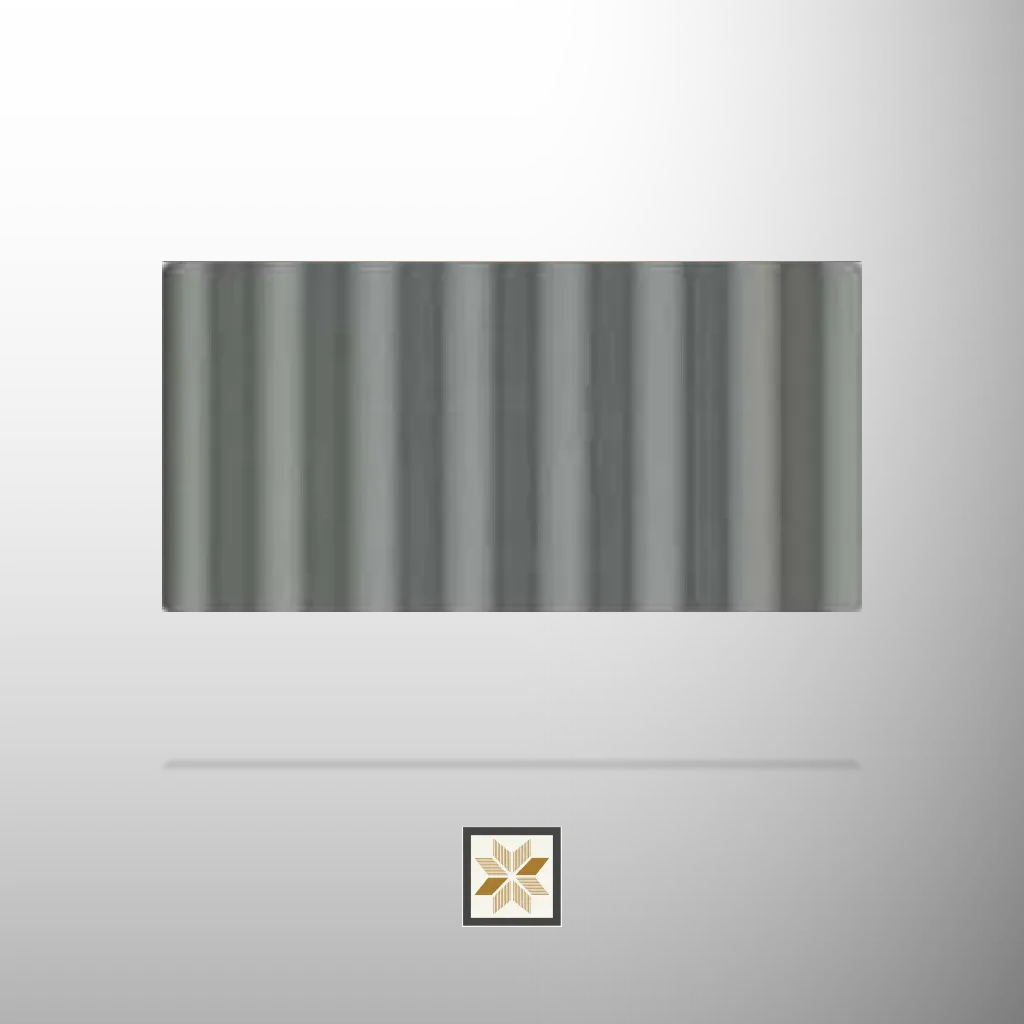 10x0.7 feet | 20 mm Grey Wood louvers (suitable for Bedroom, Hotel, Kitchen, Living Room, Office, Restaurant) | LV-23269-B