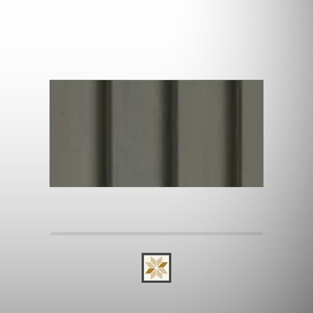 10x0.89 feet | 16 mm Grey Wood louvers (suitable for Bedroom, Hotel, Kitchen, Living Room, Office, Restaurant) | LV-23281-D