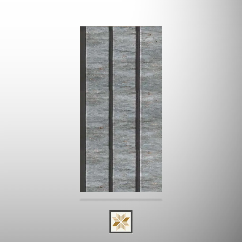 8x0.41 feet | Grey Stone louvers (suitable for Bedroom, Living Room, Office) | LV-23488