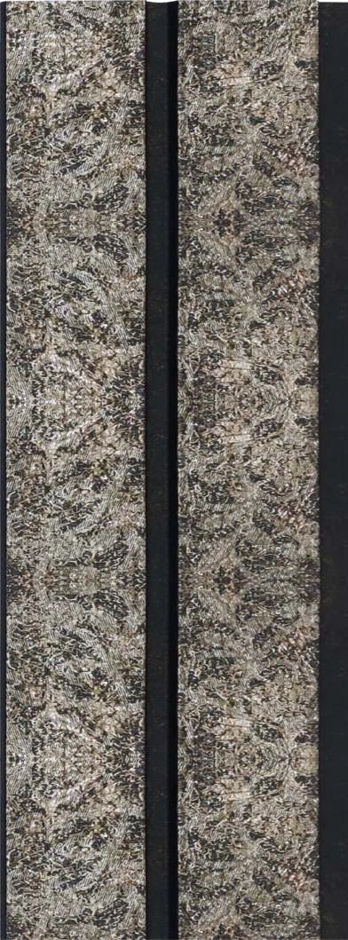 8x0.41 feet | 12 mm Grey Stone louvers (suitable for Bedroom, Hotel, Kitchen, Living Room, Office, Restaurant) | LV-23637