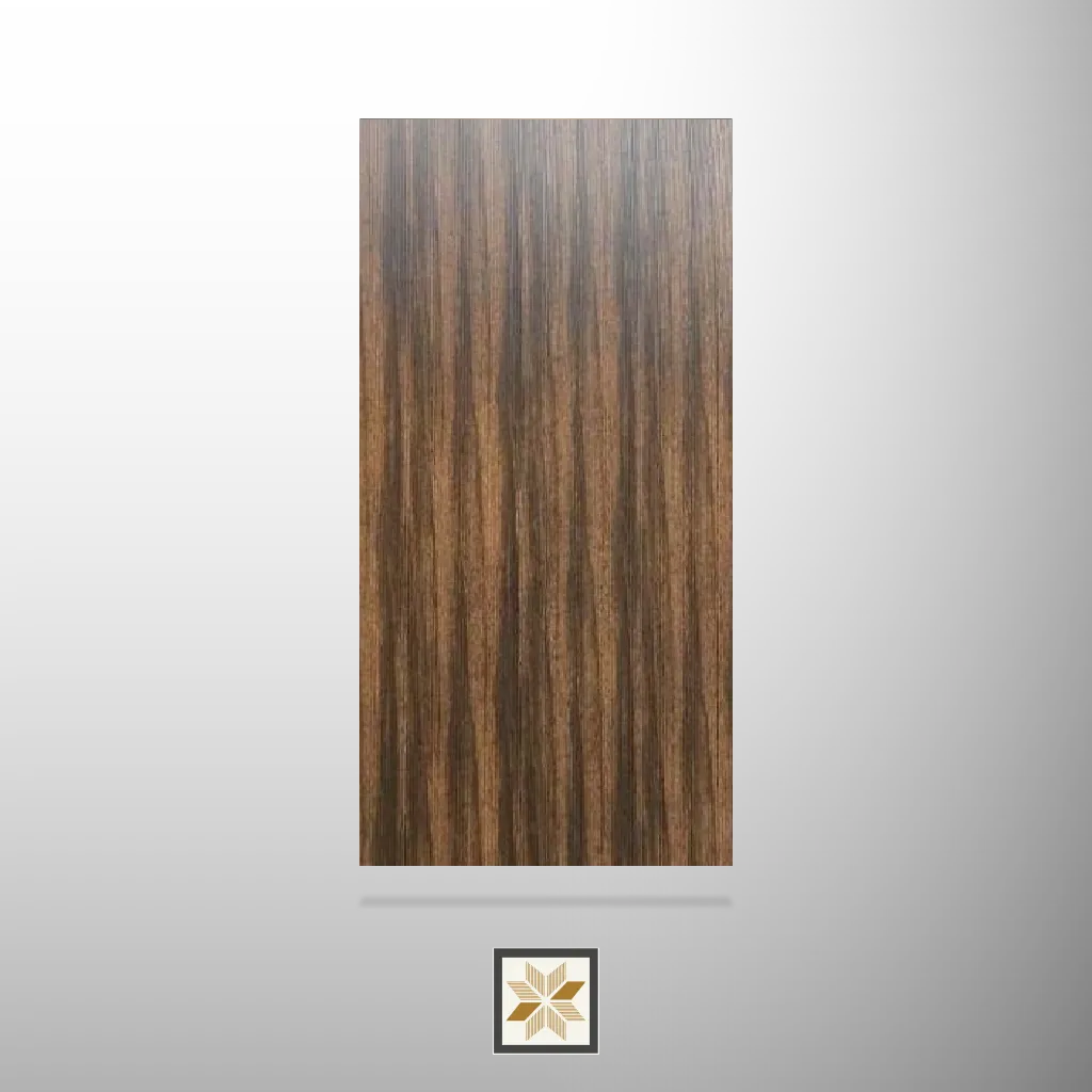 8x2 feet | 4 mm Brown Wood louvers (suitable for Kitchen, Living Room, Partitions) | LV-23748
