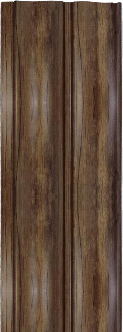 8x0.41 feet | 12 mm Brown Wood louvers (suitable for Bedroom, Hotel, Kitchen, Living Room, Office, Restaurant) | LV-23816