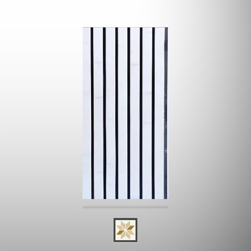 9x0.93 feet | 12 mm White louvers (suitable for Bedroom, Living Room, Office, TV Cabinet) | LV-23961