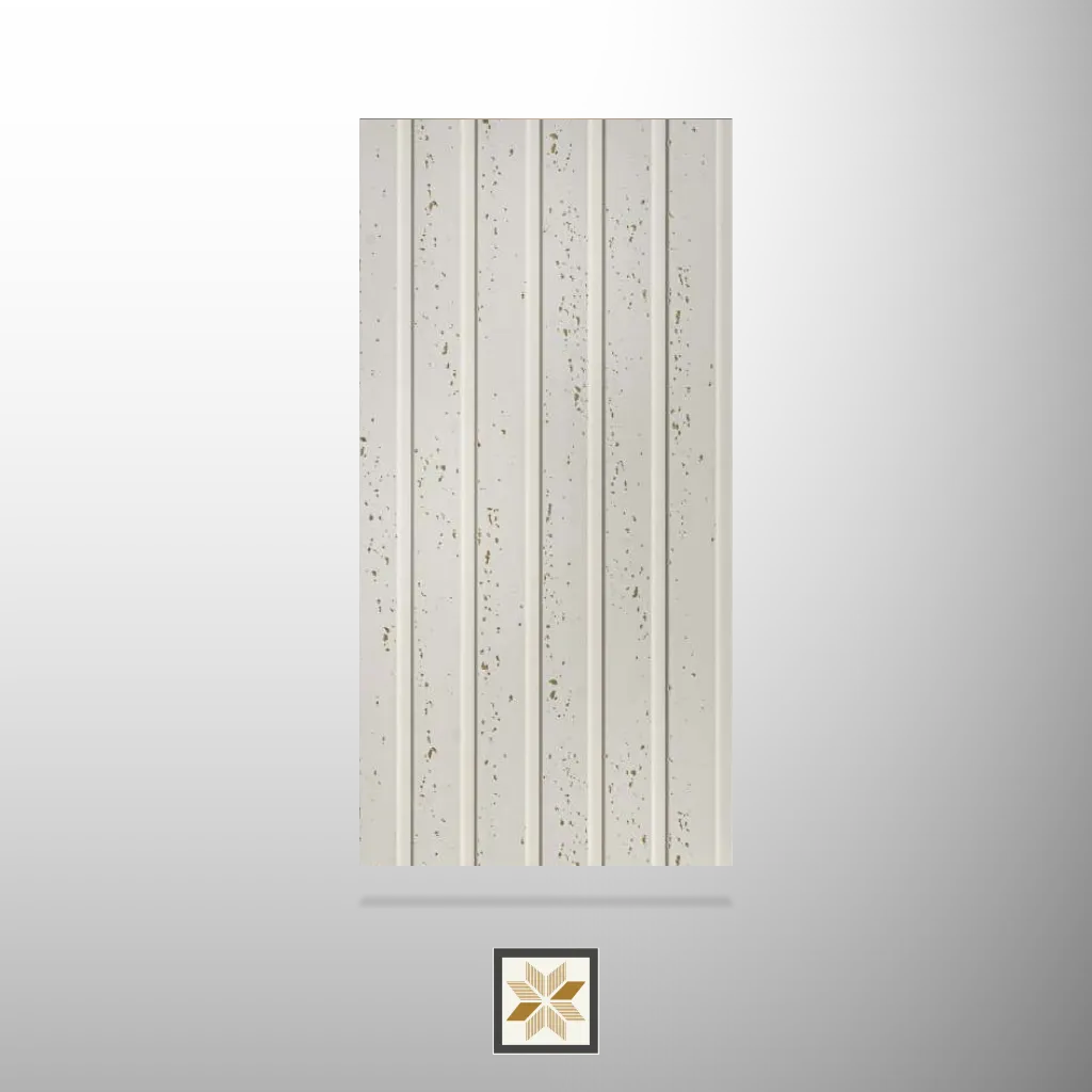 8x1 feet | White Marble louvers (suitable for Kitchen, Living Room, Office) | LV-23967