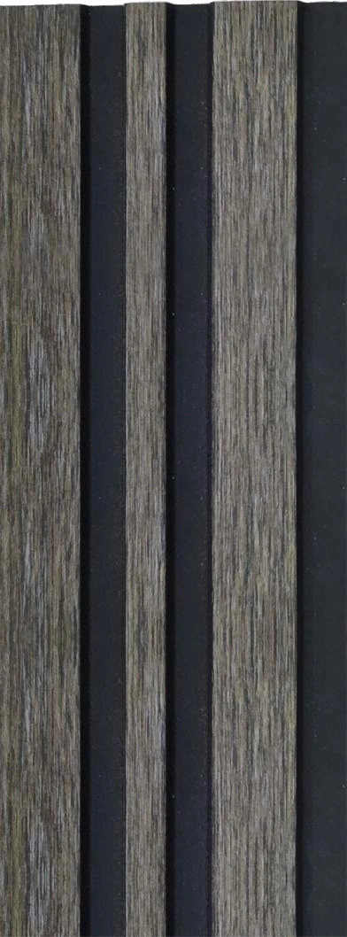 8x0.41 feet | 12 mm Brown Wood louvers (suitable for Bedroom, Hotel, Kitchen, Living Room, Office, Restaurant) | LV-24004