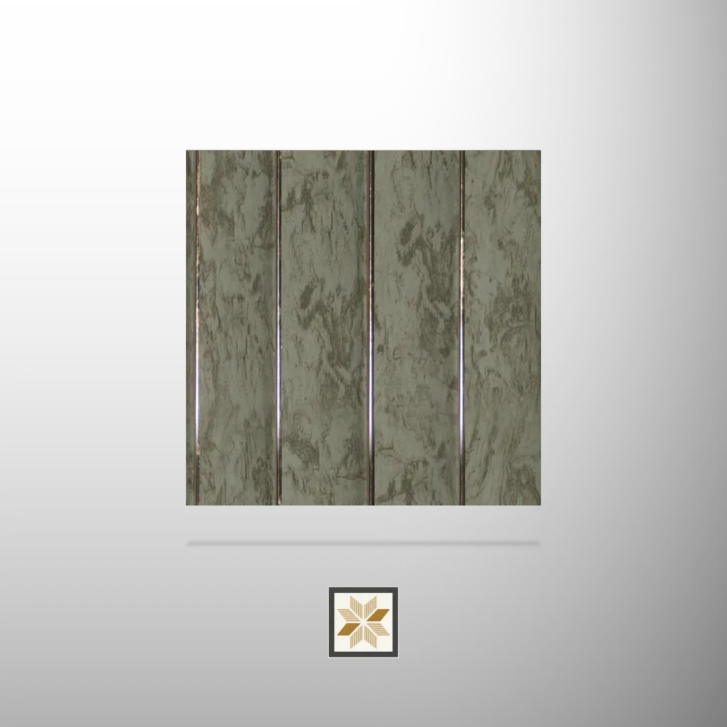 8x0.41 feet | 12 mm Cream Marble louvers (suitable for Bedroom, Feature Wall, Kitchen, Living Room, Office) | LV-24133