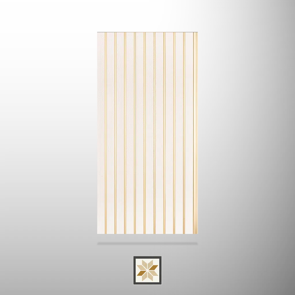 8x1 feet | 8 mm Cream Wood louvers (suitable for Bedroom, Hotel, Living Room, Office, Restaurant) | LV-24290