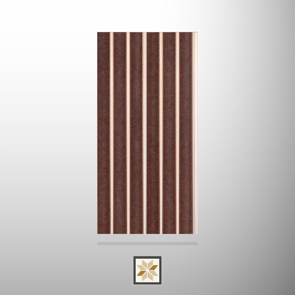 8x0.5 feet | Wenge Patterned louvers (suitable for Bedroom, Hotel, Living Room, Office, Restaurant) | LV-24327