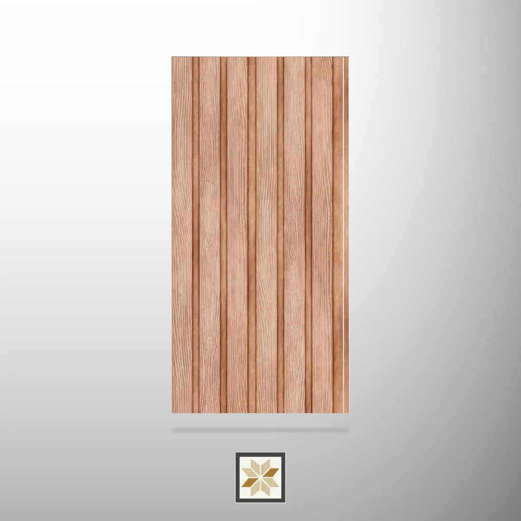 8x0.5 feet | Beige Patterned louvers (suitable for Bedroom, Hotel, Living Room, Office, Restaurant) | LV-24338
