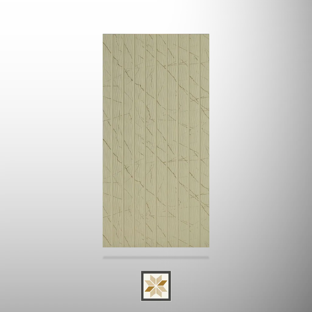 8x1 feet | 1 mm Beige Marble louvers (suitable for Bedroom, Hotel, Living Room, Office, Restaurant) | LV-24444