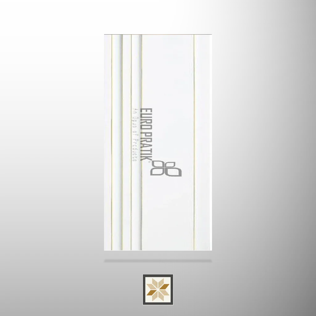 8x0.51 feet | 12 mm White louvers (suitable for Bedroom, Hotel, Living Room, Office, Restaurant) | LV-24493