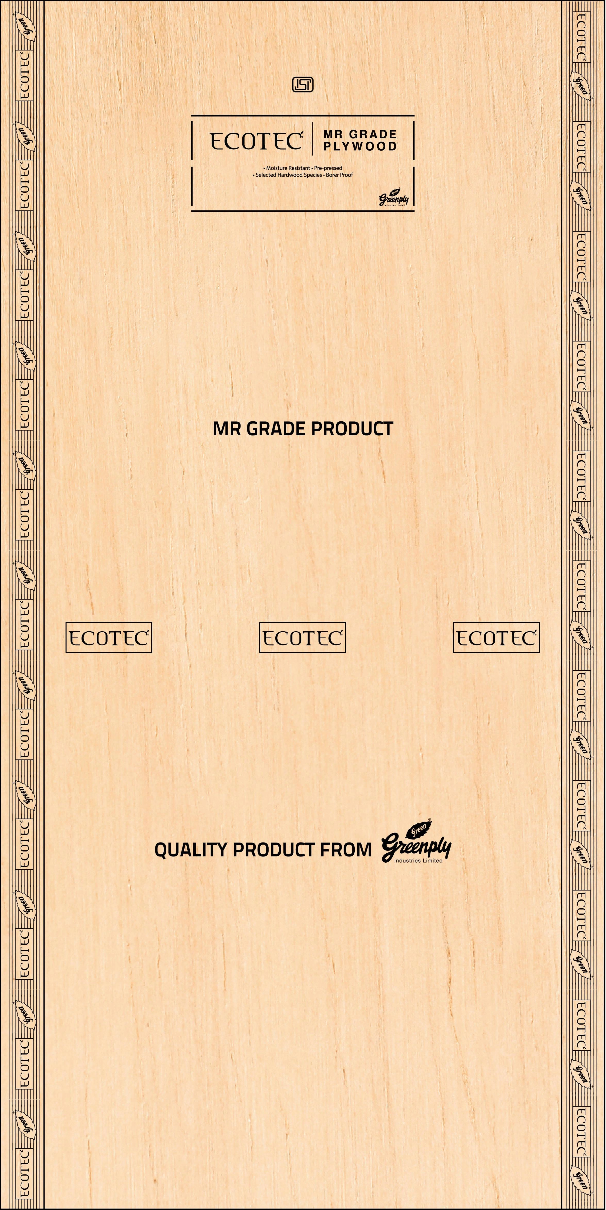 Eucaliptus Green Ecotec Brown Plywood (7x4 feet,6 mm) : PB-35863-D