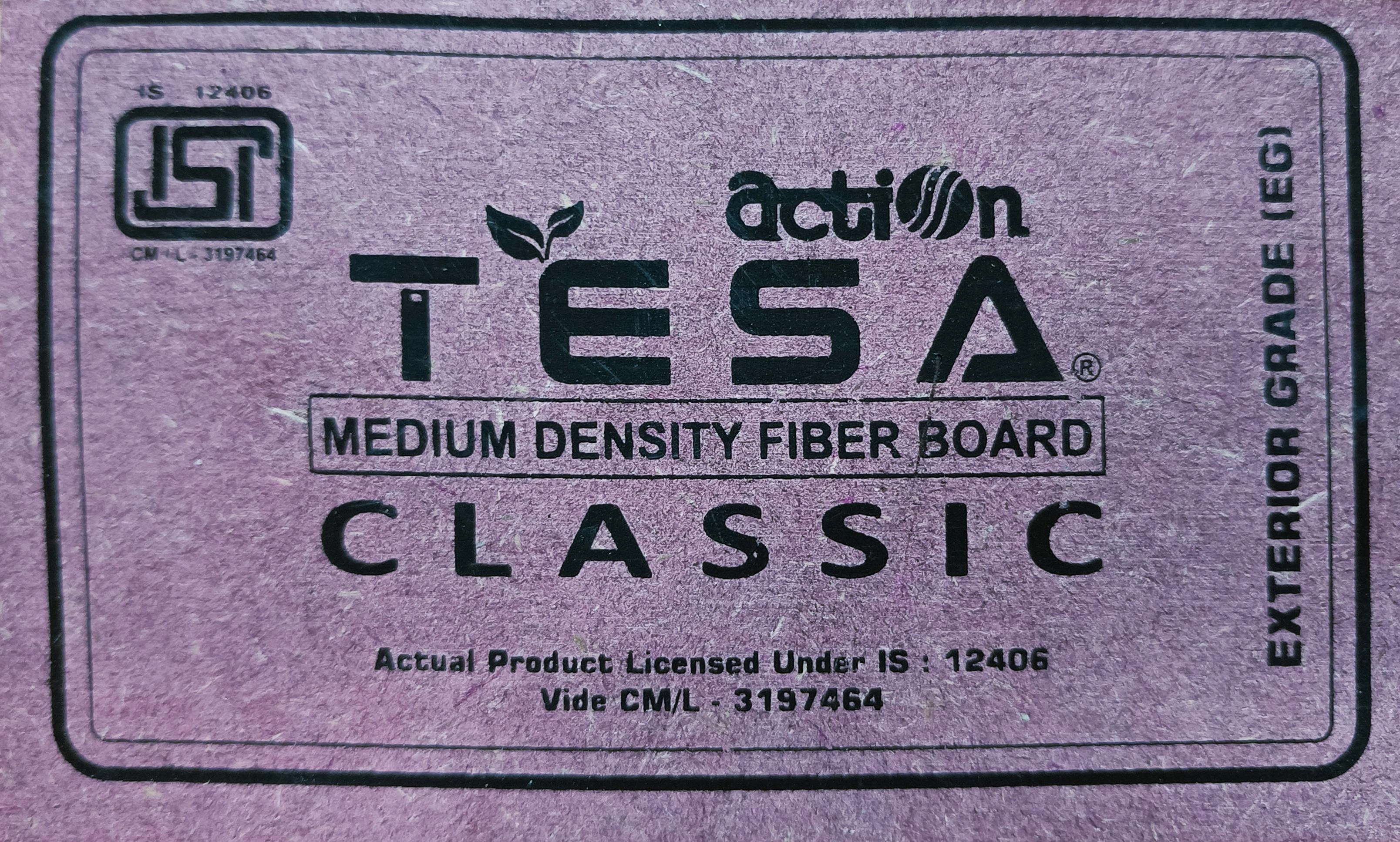 Medium Density Fiberboard Action Tesa Brown Plywood (8x4 feet,12 mm) : PB-35864