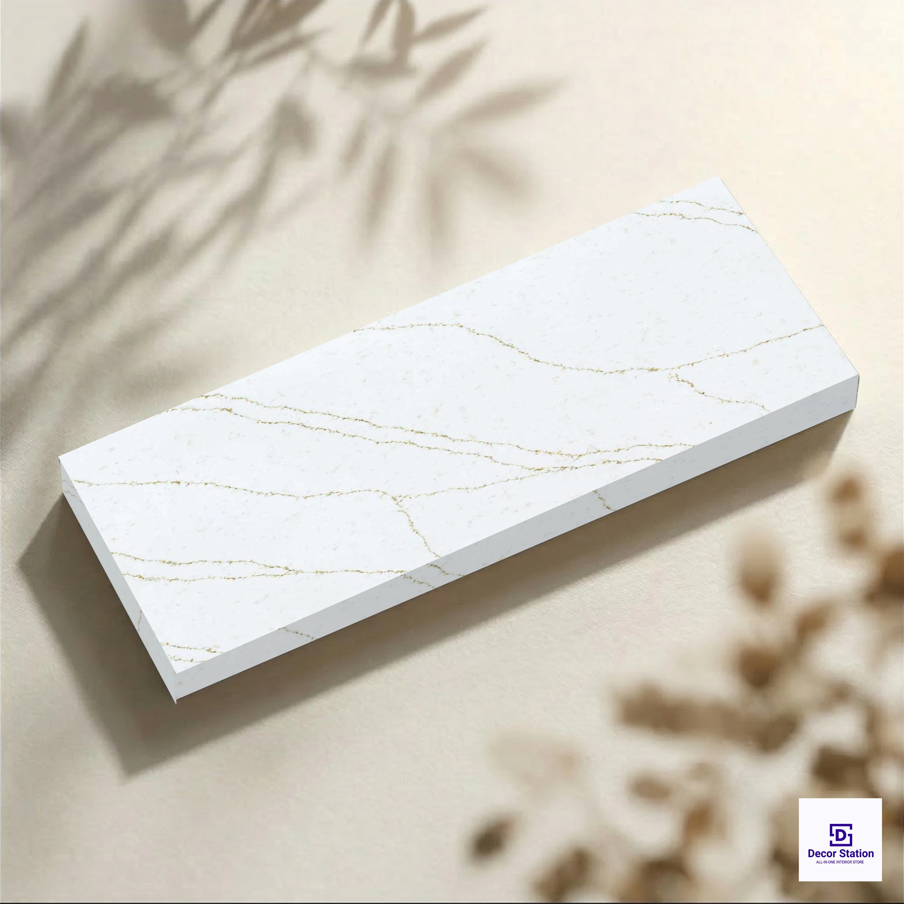 Cuarzo Divine Gold | PL-191-4 Quartz (3250x1620 mm, 20 mm) | QRS-53823-B