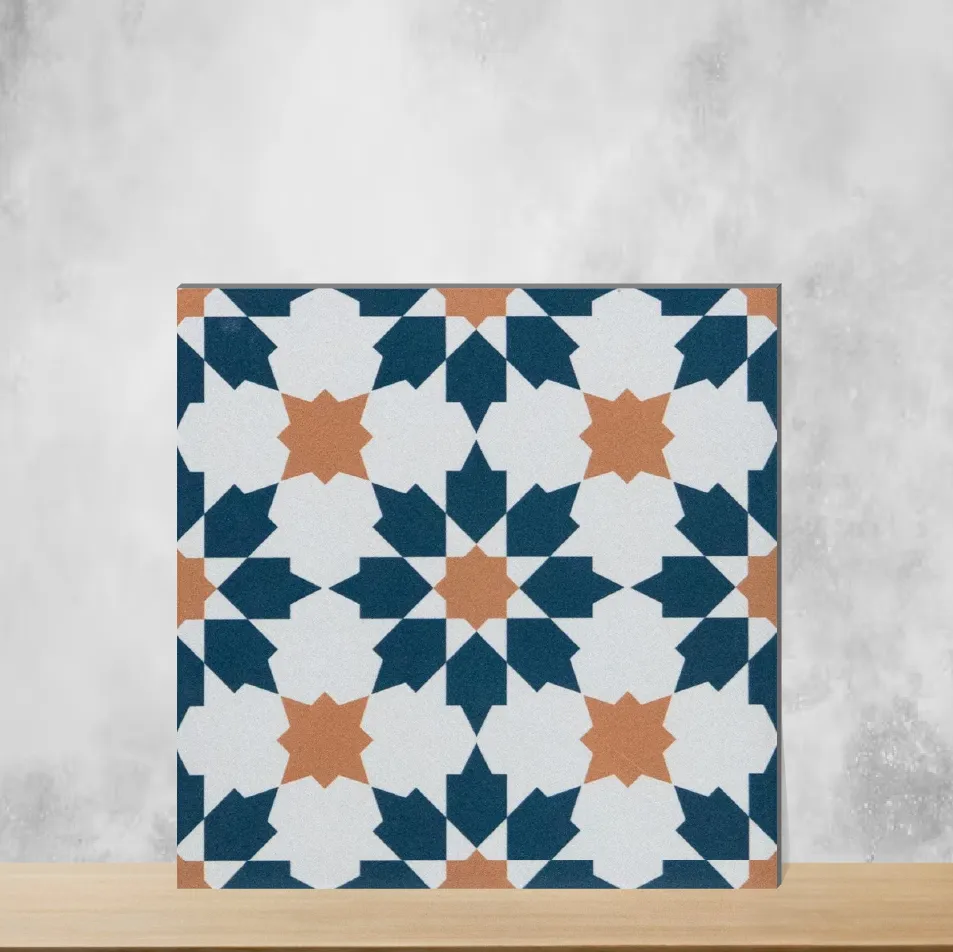 Merida Crystal Cove Moroccans Matt Square Tiles TL-1058-B (8x8 inch | 8 mm)