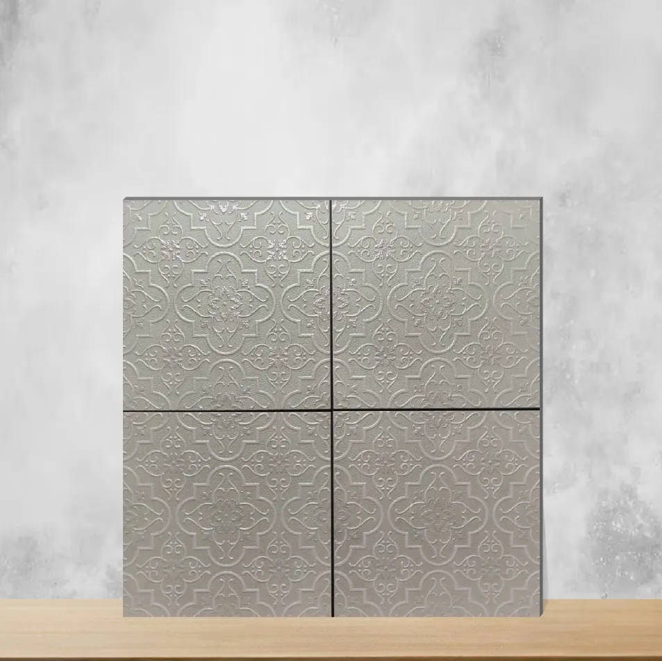 Vitrified Spactra Tropical Florals Square Tiles TL-106 (8x8 inch | 9 mm)