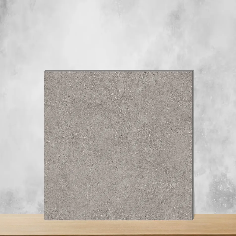 Vitrified Marina Smoke Punch Marbles & Stones Matt Square Tiles TL-1069 (2x2 feet | 9 mm)