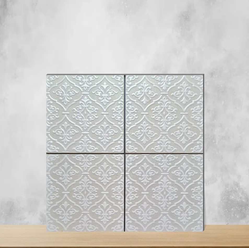 Vitrified Spactra Tropical Florals Square Tiles TL-113 (6x6 inch | 9 mm)