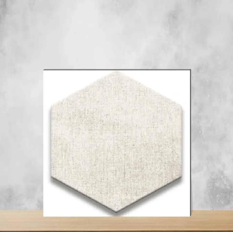 Hexalite Weaved Mushroom Matt Rectangular Tiles TL-1199-C (10x9 inch | 8 mm)