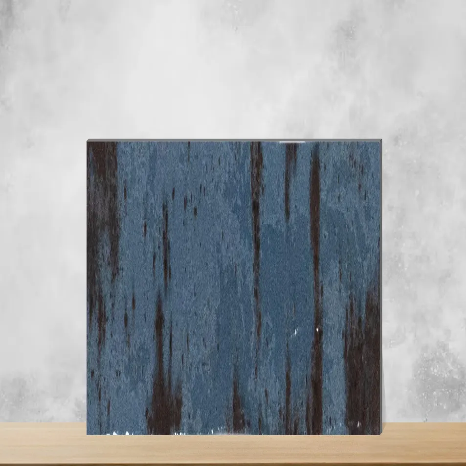 Shynist Rustic Marvello Glossy Rectangular Tiles TL-1230-B (12x3 inch | 8 mm)