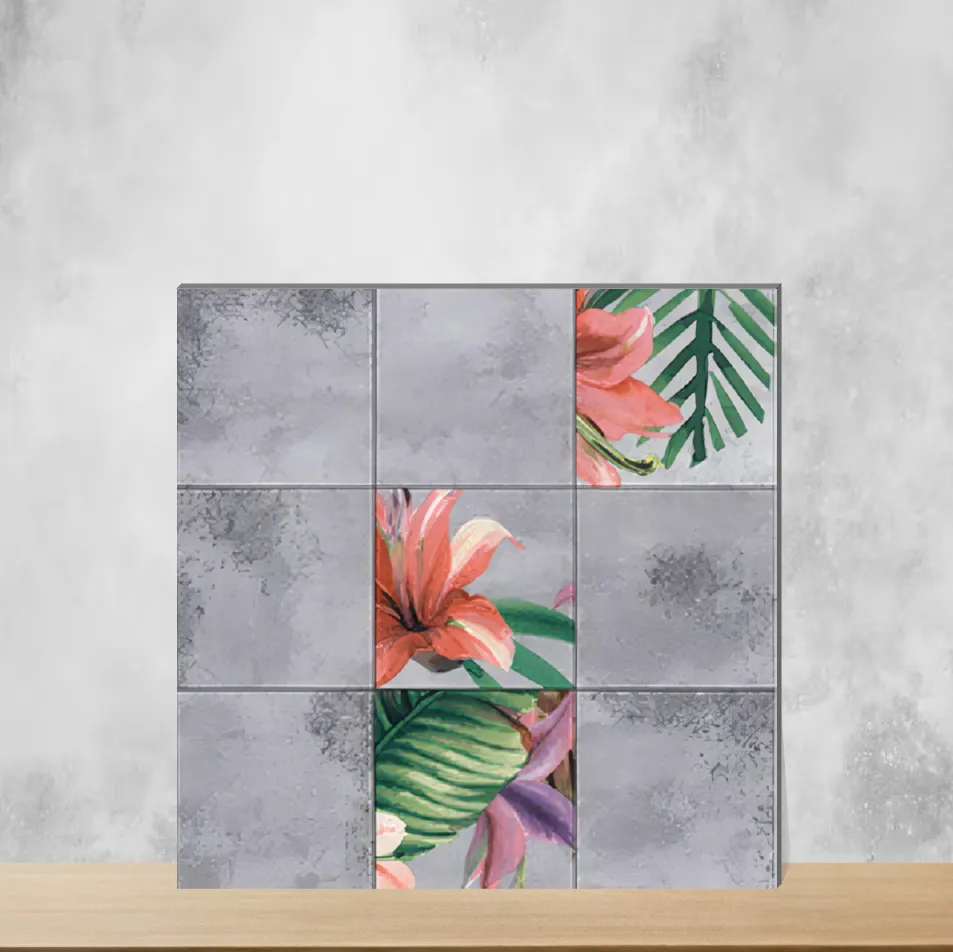 Ceramic Moroccans Matt Square Tiles TL-1238 (12x12 inch | 9 mm)