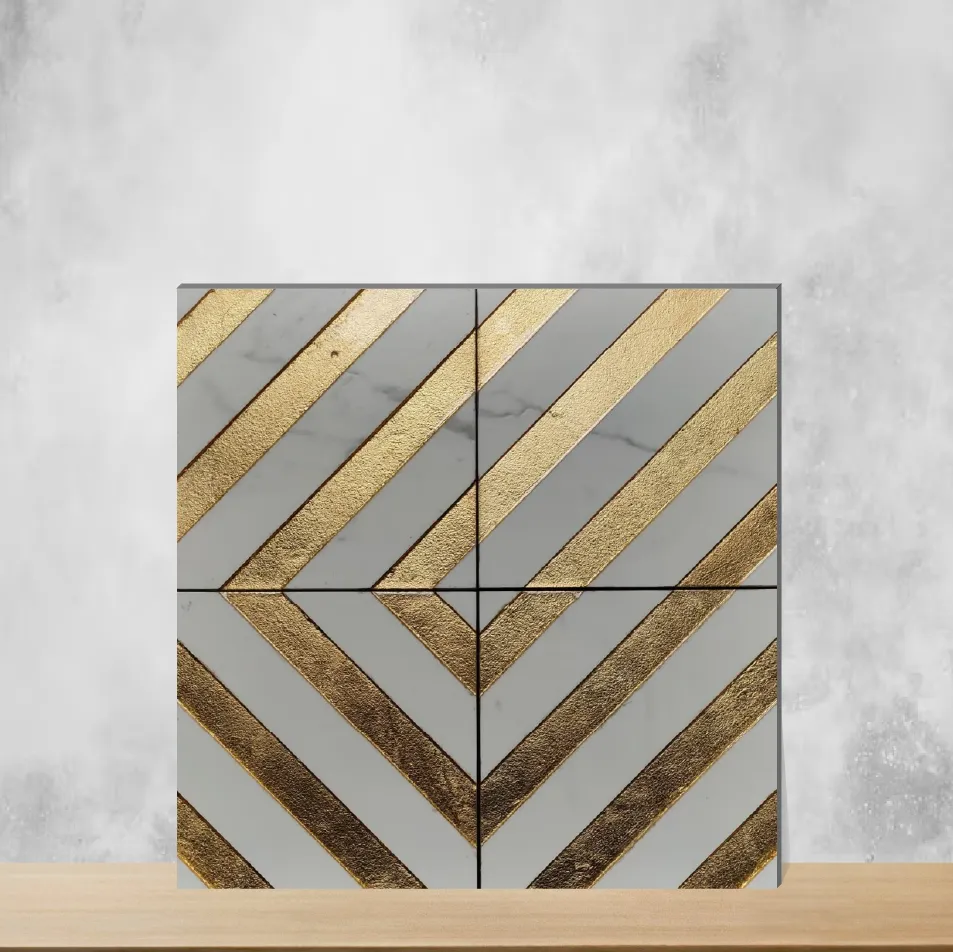 Vitrified Arte Square Tiles TL-125 (8x8 inch | 9 mm)