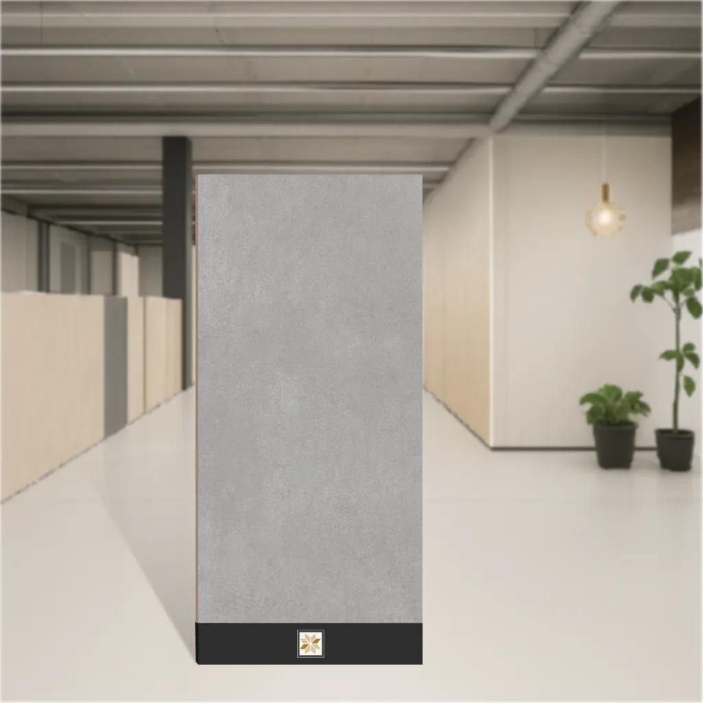 Vitrified Imporio Grey Marbles & Stones Matt Rectangular Tiles TL-1836-D (4x2 feet | 9 mm)