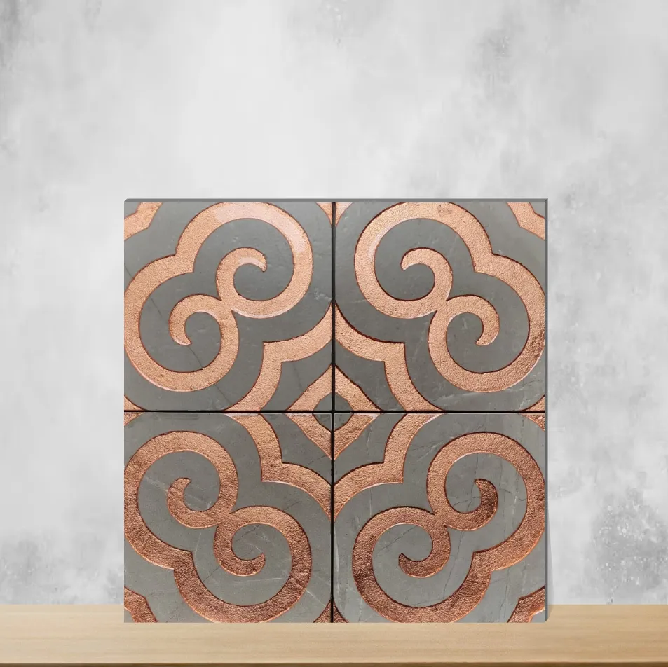 Vitrified Arte Square Tiles TL-132-C (8x8 inch | 9 mm)