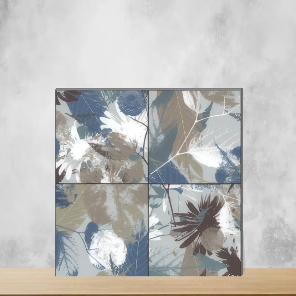 Ceramic Random Forest Moroccans Matt Square Tiles TL-1405-B (12x12 inch | 9 mm)