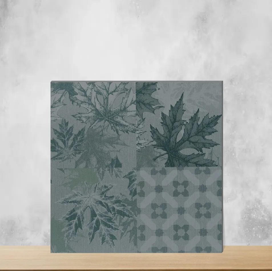 Vitrified Jekorb Grey Decor Matt Square Tiles TL-1656-B (2x2 feet | )