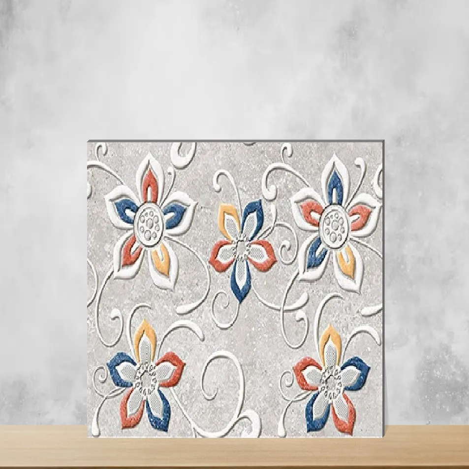 Whitish Grey Highlighter 2 Highlighter Tiles Rectangular Tiles TL-1748-D (18x12 inch | 6 mm)