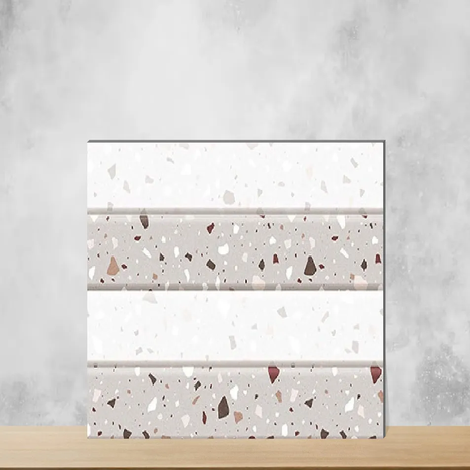 Terrazzo Rectangular Tiles TL-1479-C (18x12 inch | 6 mm)