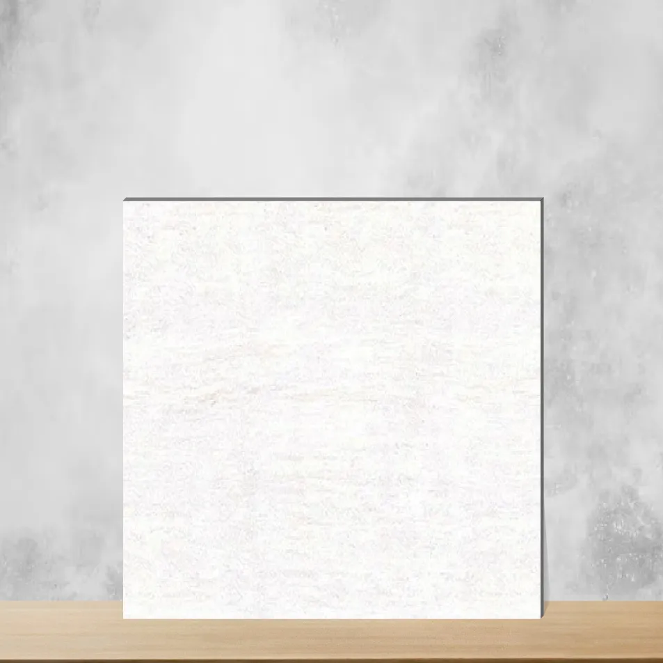 Snowflake White Light Plain Solids Rectangular Tiles TL-1751-D (18x12 inch | 6 mm)