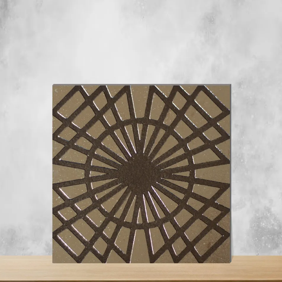 Vitrified Radiant Star Antique Charm Square Tiles TL-191-L (6x6 inch | 9 mm)