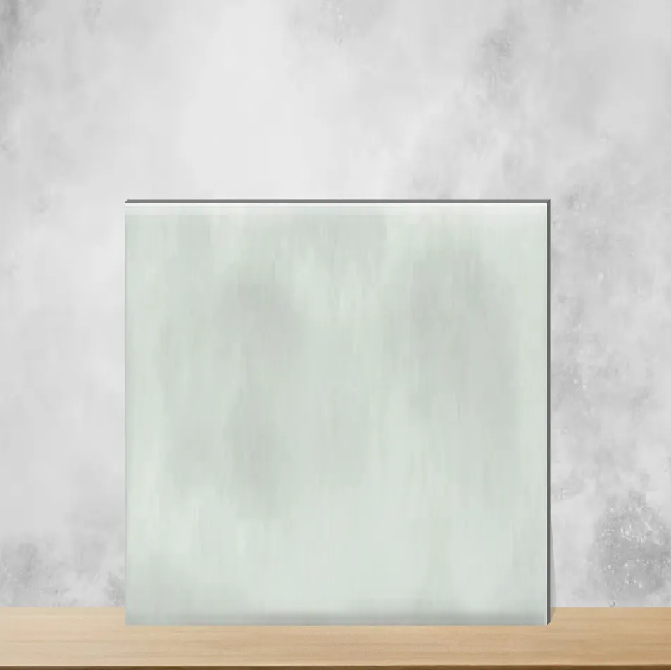 Ceramic Encanto Shade 1 Liz Green Glossy Rectangular Tiles TL-3100-S (12x3 inch | 6.5 mm)