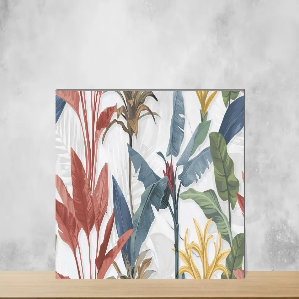 Ceramic Tropical Endless Matching Matt Rectangular Tiles TL-3074-B (24x12 inch | 7.5 mm)