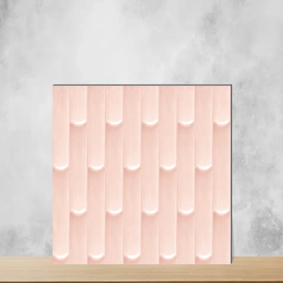 Ceramic Gradient Solara Portmore Pink Glossy Rectangular Tiles TL-2037-E (24x12 inch | 9 mm)