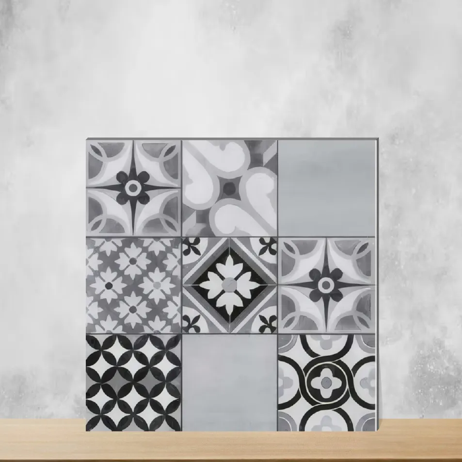 Ceramic Morissa Marrakech Mist Moroccans Matt Square Tiles TL-1850 (12x12 inch | 7.5 mm)