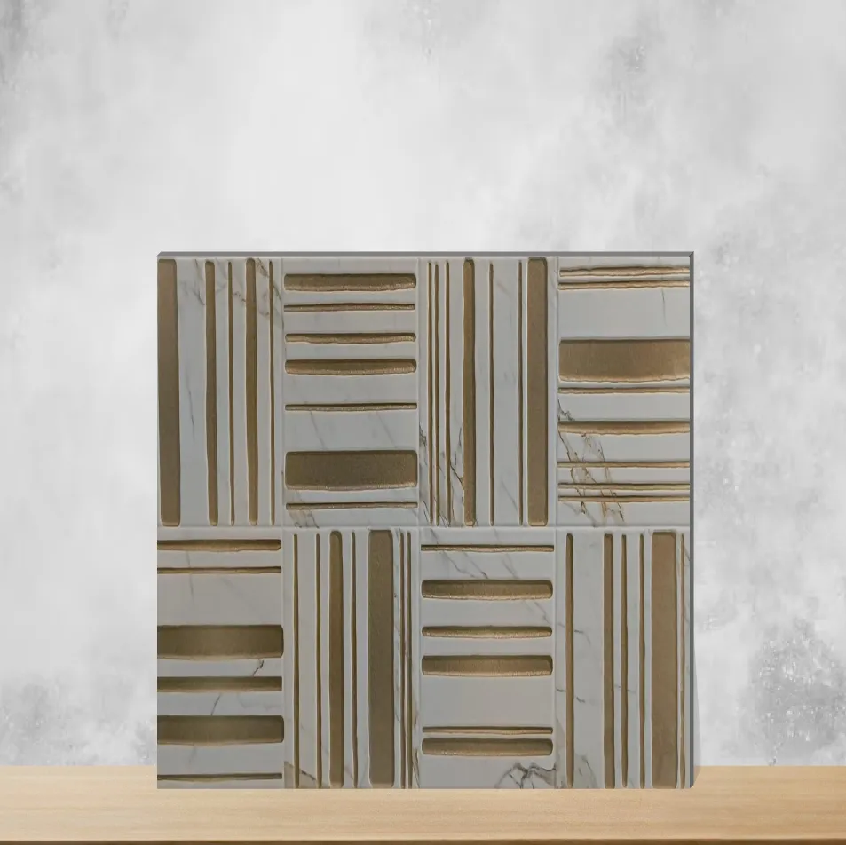 Ceramic Splendore Morse Plaza Light Moroccans Matt Rectangular Tiles TL-1878-B (24x12 inch | 9 mm)