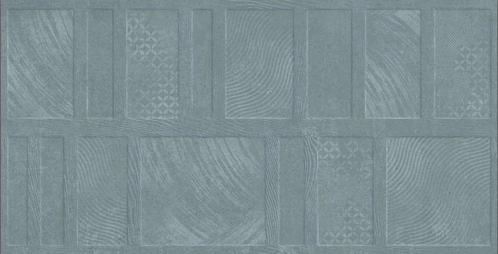 Ceramic Quanto Aqua HL 2 Highlighter Tiles Rectangular Tiles TL-1934-E (24x12 inch | 8 mm)