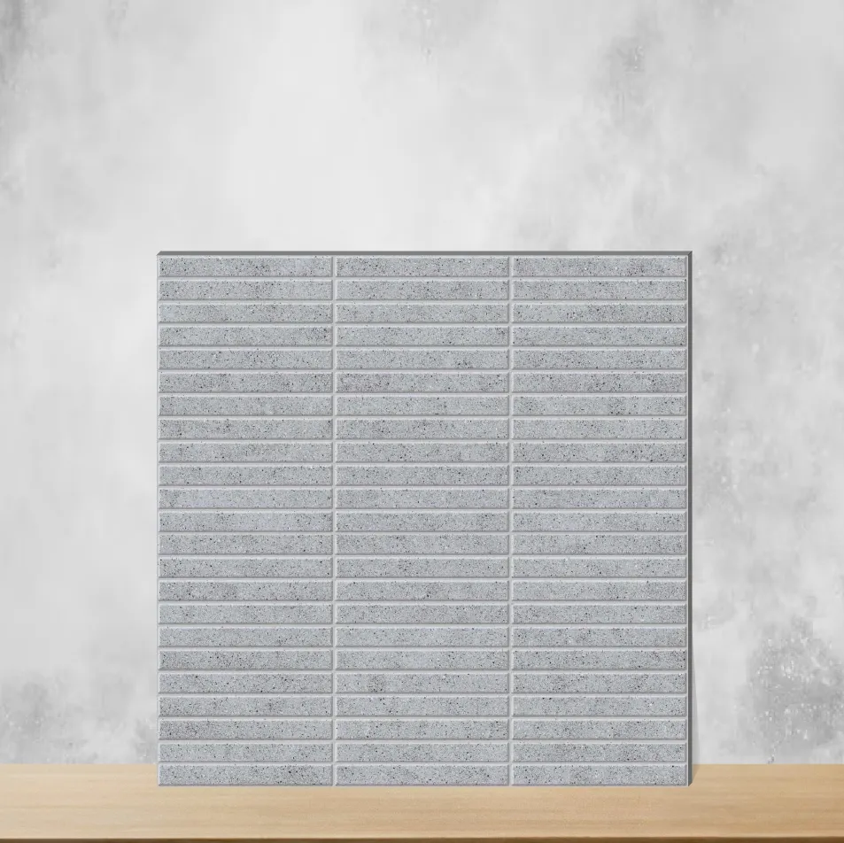 Ceramic Cinthia Kitkat Ashen Haze Matt Square Tiles TL-2395-B (12x12 inch | 9.5 mm)